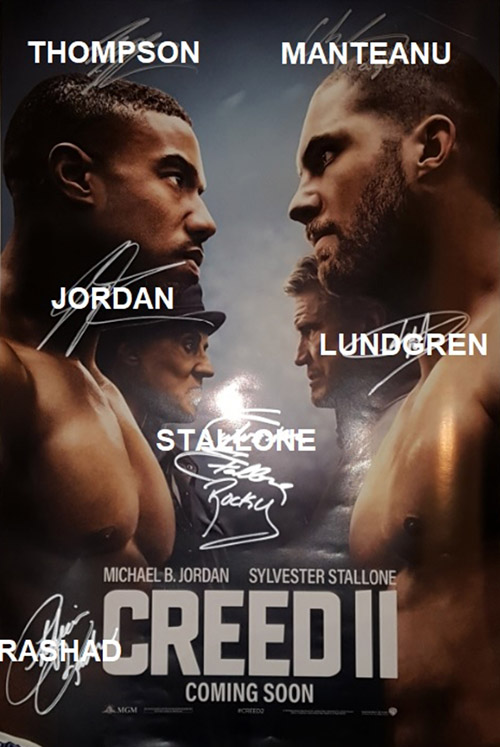 272012 Creed II 2 Movie ylvester Stallone Rocky PRINT GLOSSY POSTER US 